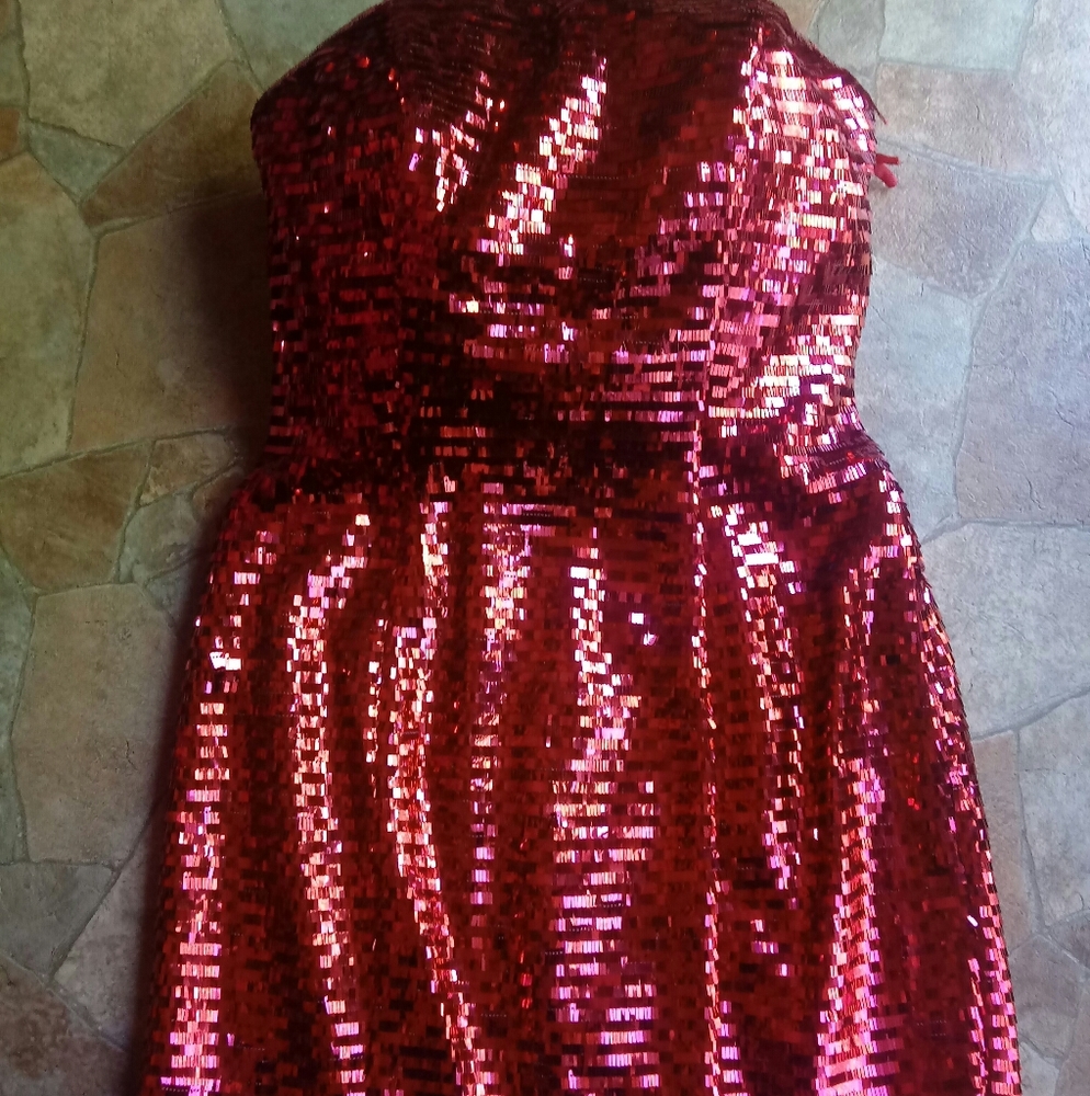 2 in 1 Blush Prom by Alexia Magenta Full Sequined